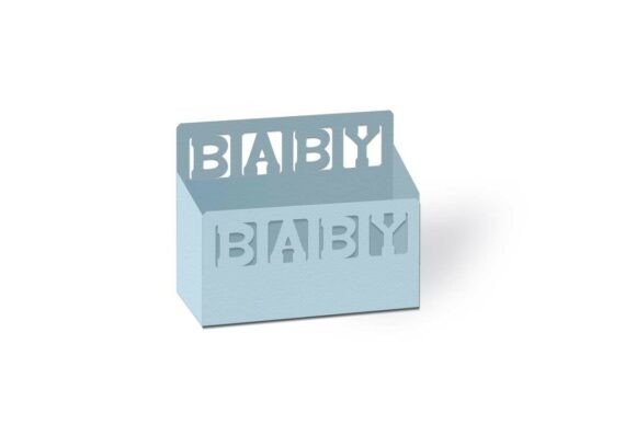 Baby 3D SVG Cutout Blocks Tray Box