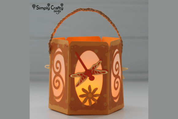 Dragonfly Tealight 3D SVG for Centerpieces