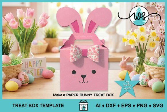 Easter Bunny 3D SVG Gable Box Review
