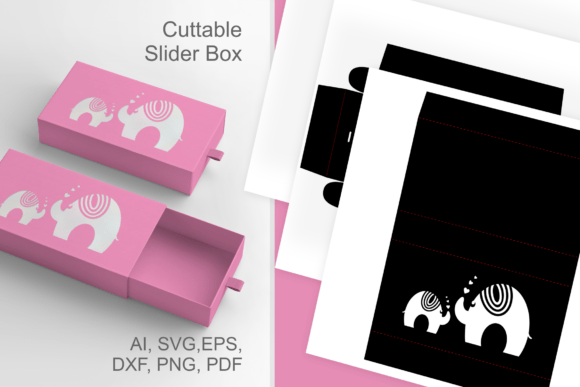 Elephants Baby Shower 3D SVG Review