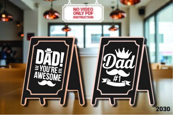 Father S Day 3D SVG Banner Review
