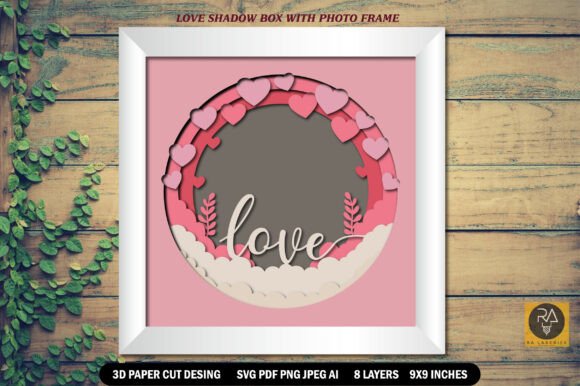 Review: Love 3D Shadow Box SVG for Designers