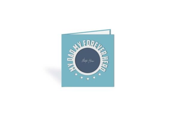 Review: MY Dad My Hero Frame Father’s Day Card Design