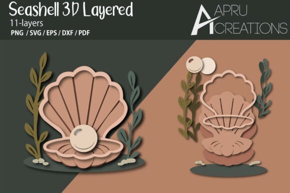 Reviewing the 3D Layered Seashell SVG for Real Projects
