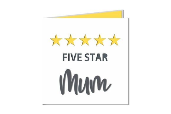 Reviewing the Five Star Mum Card Design
