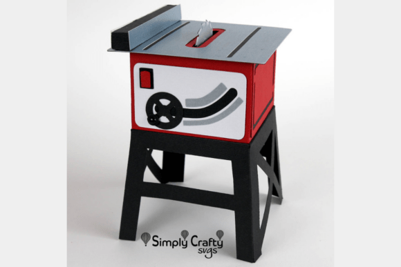 Table Saw Box SVG: A 3D SVG for Father S Day